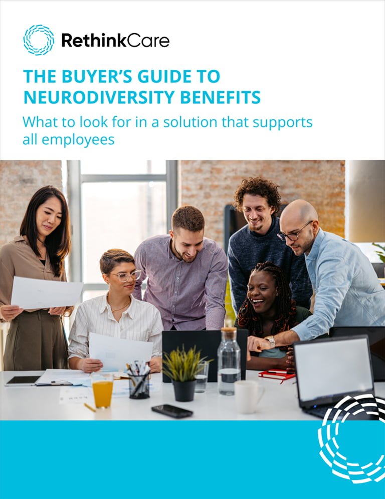 eBook cover of "The Buyer’s Guide to Neurodiversity Benefits"